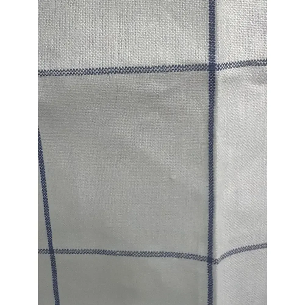 Vtg Blue White German Folk Theme Design Linen Kitchen Tea Towels Grandma Core